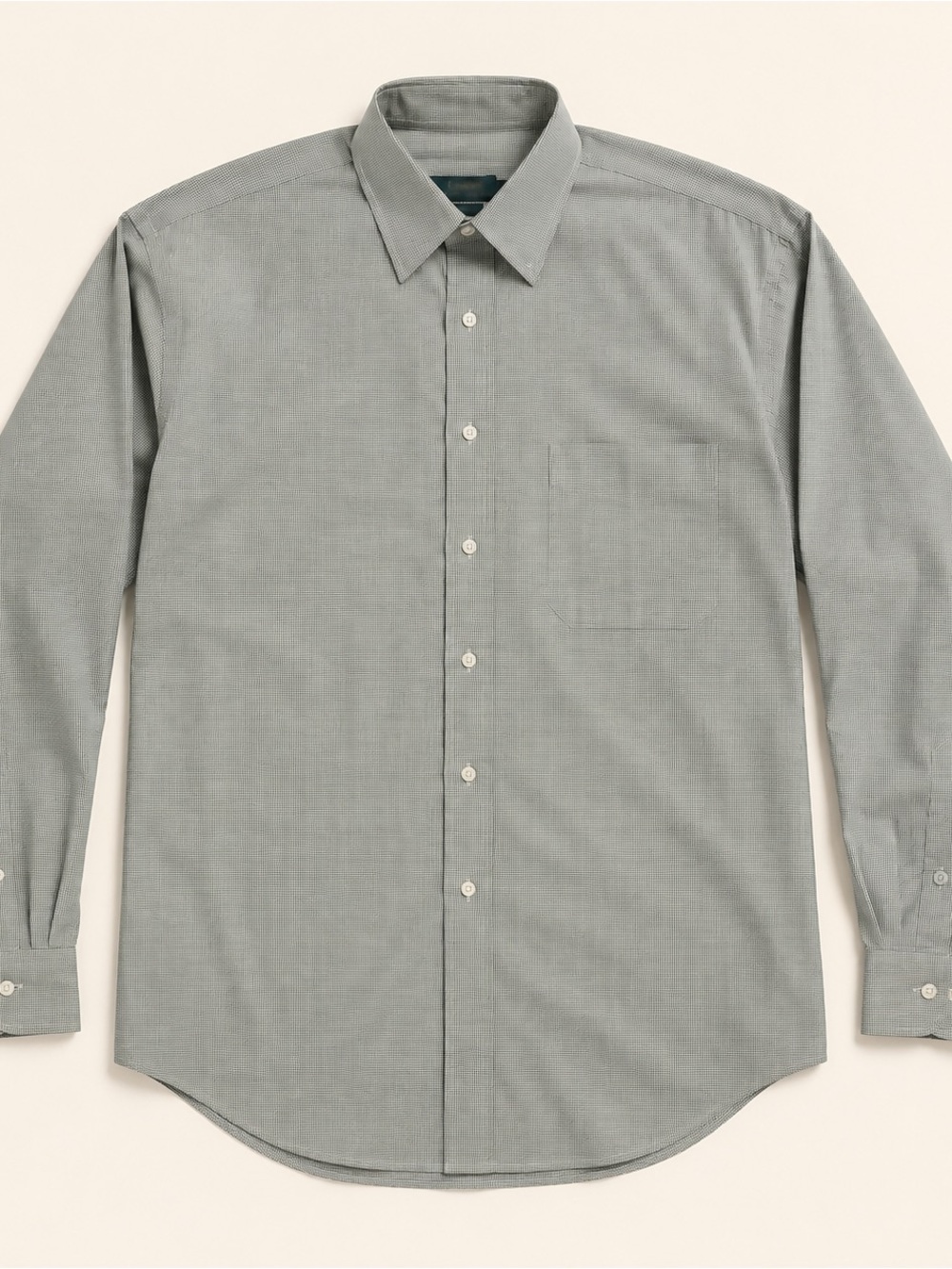 Lauren Ralph Lauren Sage Green Long-Sleeve Dress Shirt